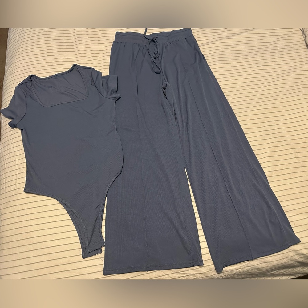 Women's Blue Sleepwear Set